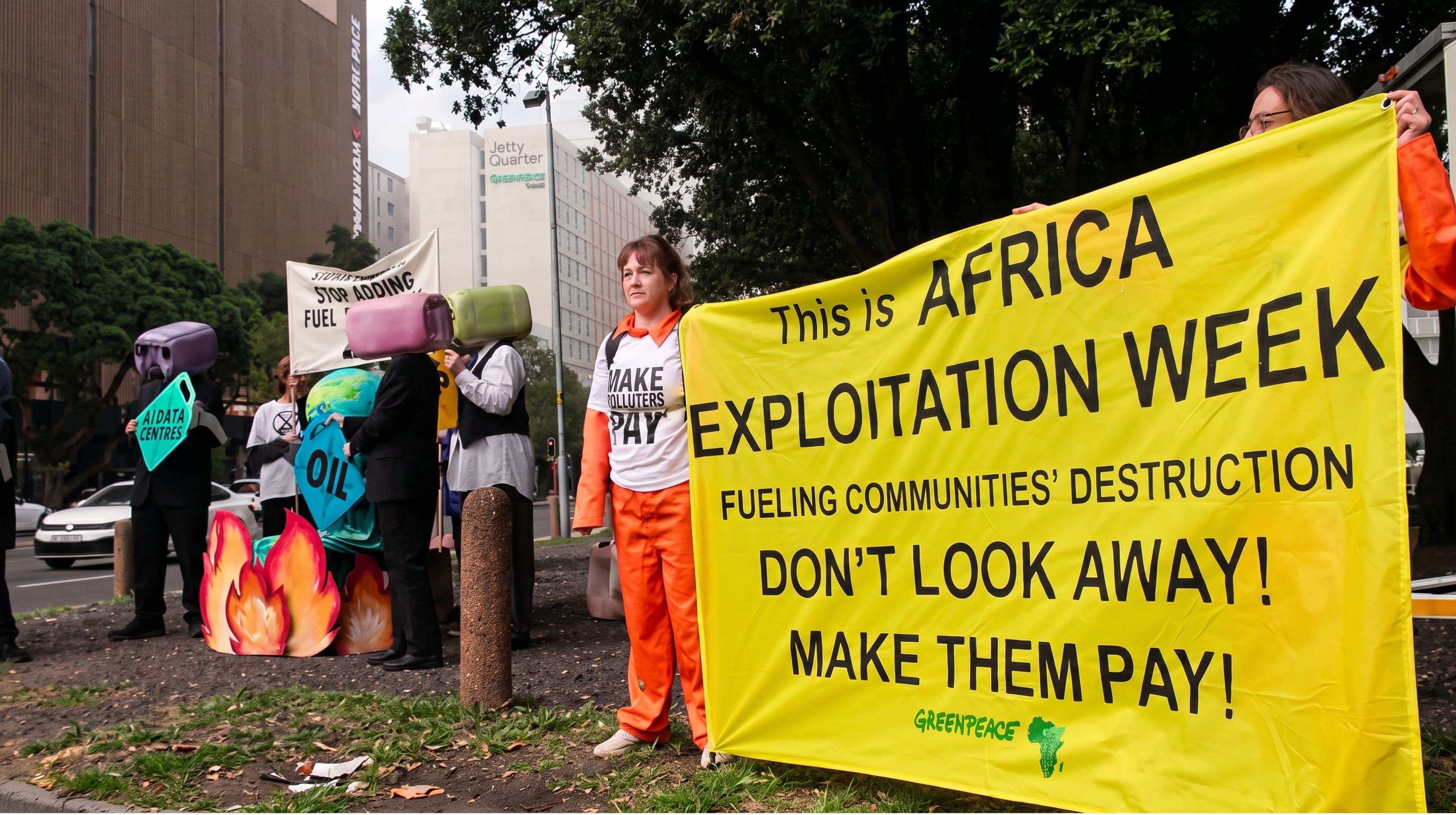 African Energy Week Protest: Activists Slam Shell Drilling Plans
